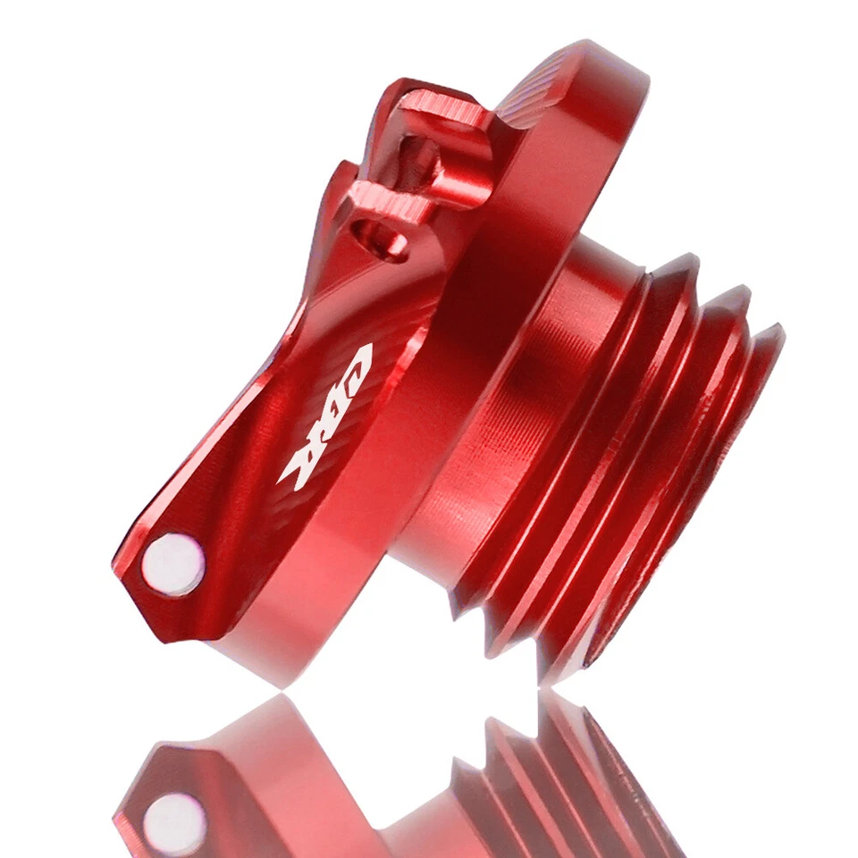Tornillo de cubierta de tapón de taza de filtro de aceite de motor para Honda CBR600RR 900R 954RR CBR600 F2 Foto 4 de 4
