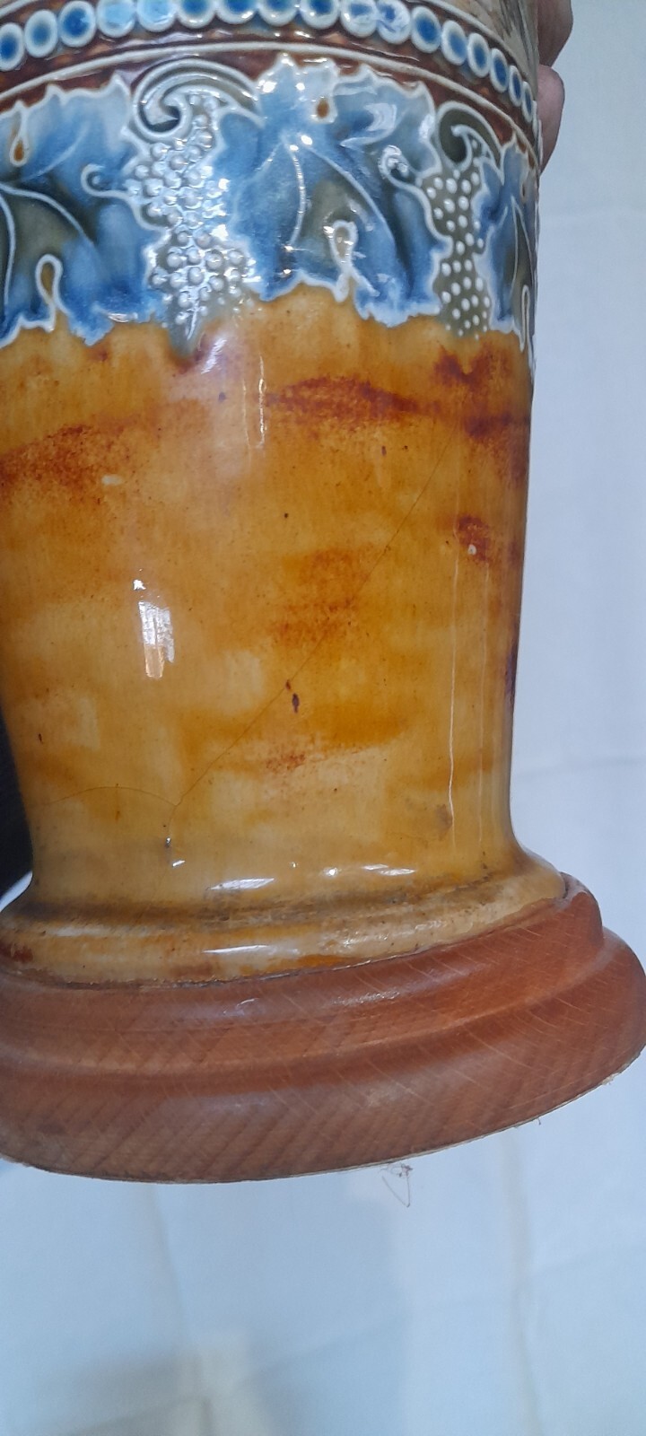 antique doulton lambeth vase By Hannah Barlow eBay