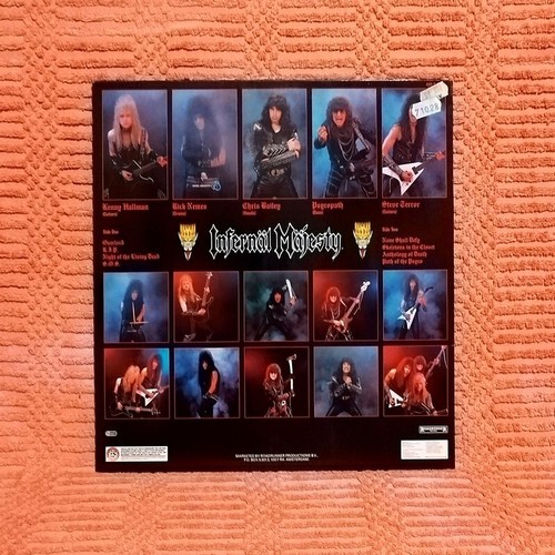 Infernal Majesty - LP - None Shall Defy - Original Roadrunner 1987 Thrash Metal - Bild 2 von 2