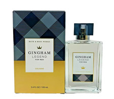 Gingham Legend for Men by Bath  Body Works 3.4 oz Cologne Spray NIB