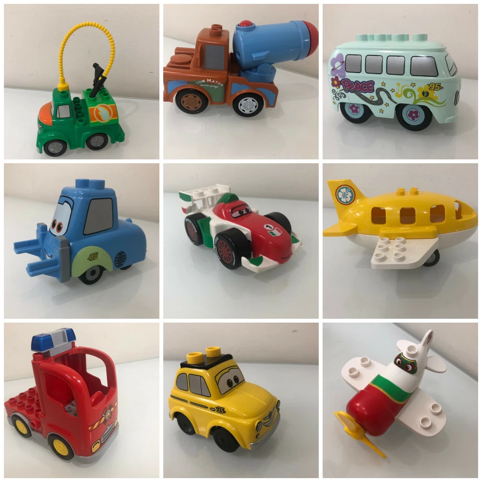 Lego Duplo Vehículos, Aviones, Coches Disney, Bomberos, Piezas, Piezas + *elige* Foto 2 de 4