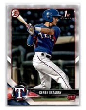2018 Bowman Draft - #BD-140 Kenen Irizarry (RC)