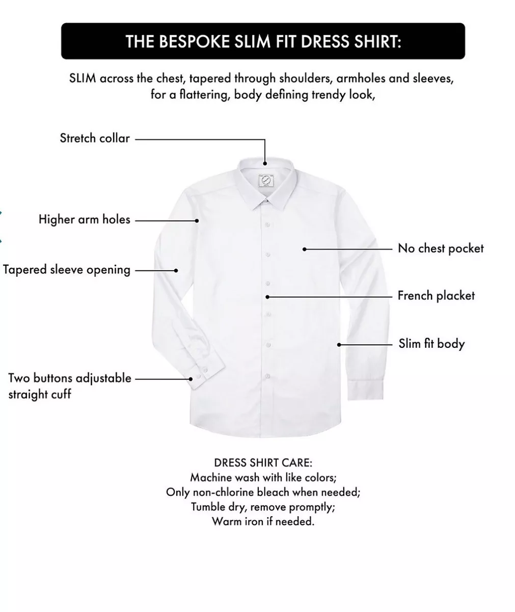 Medium dress shirt size 2025
