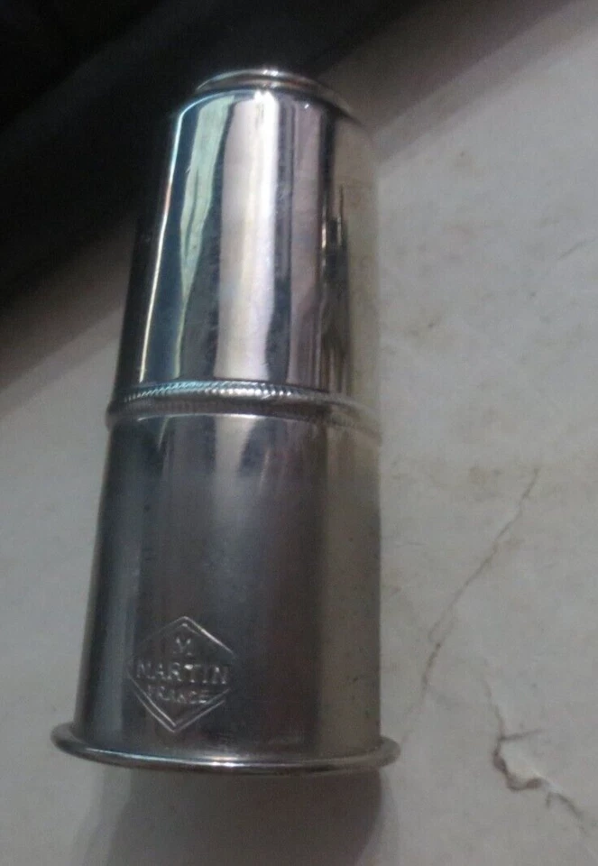 Vintage M. Martin France Ligature & Cap Musical Instrument part Foto 2 de 4