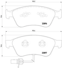 # 355009211 Pagid Disc Brake Pad Set