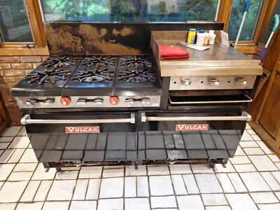 Vulcan Stove Oven Restaurant Grade 260L77R Burner Flat Grill