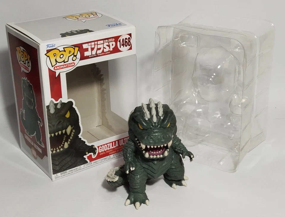 Funko 2023 Pop! PELÍCULAS #1468 FIGURA GODZILLA PUNTO SINGULAR GODZILLA ULTIMA 4" Foto 4 de 4