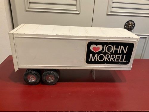 Semirimorchio trattore internazionale ERTL John Morrell vintage in buone condizioni 22" - Foto 12 di 16