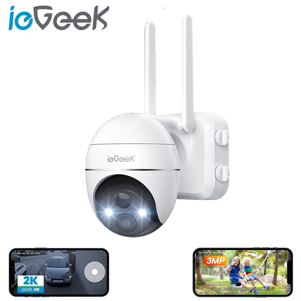 ieGeek 3MP 5MP Wireless WIFI Outdoor CCTV Security Camera System