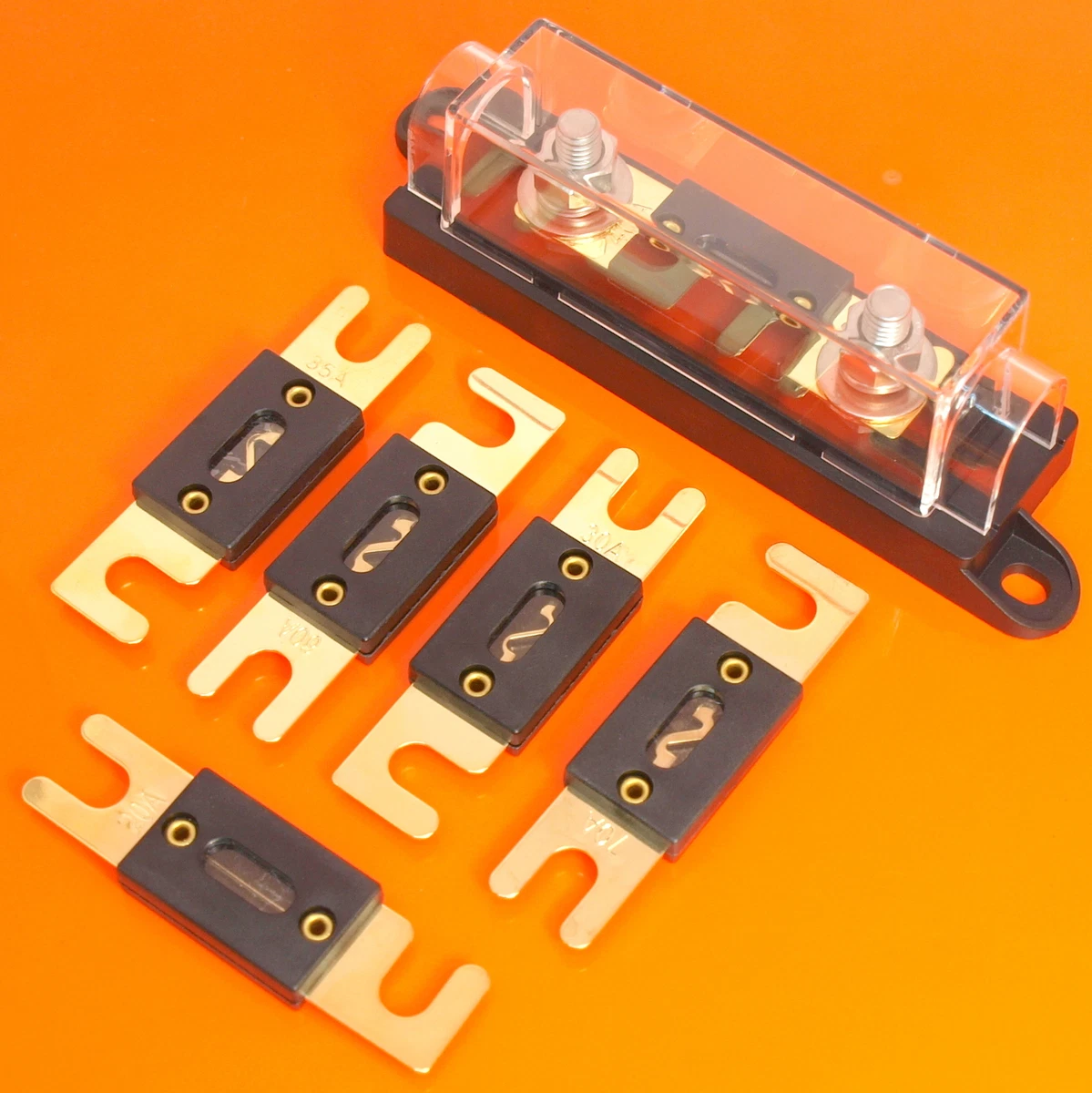 ANL Sicherungshalter mit ANL Sicherung - 20 bis 500 AMP Sicherung wählbar