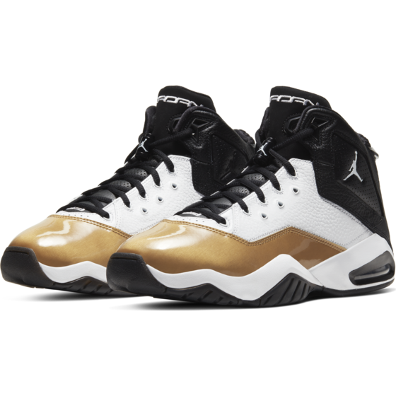Size 10.5 - Jordan B'Loyal Loyal White Black Gold for sale online | eBay