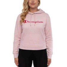 Champion, Ladies Classic Script Logo Sweatshirt Hoodie Choose Size 