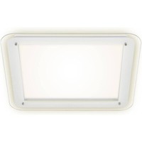 Briloner Led Deckenleuchte 22W 840 Nodim Weiß Eckig 520X520X50Mm