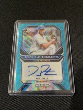David Peterson 2021 Teal Wave Panini Prizm Autograph RC 06/50