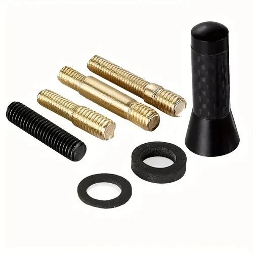 UltraSignal Universal Antenne Auto Dach Kurz KFZ Stabantenne 3Adapter M4 M5 M6 - Bild 2 von 6