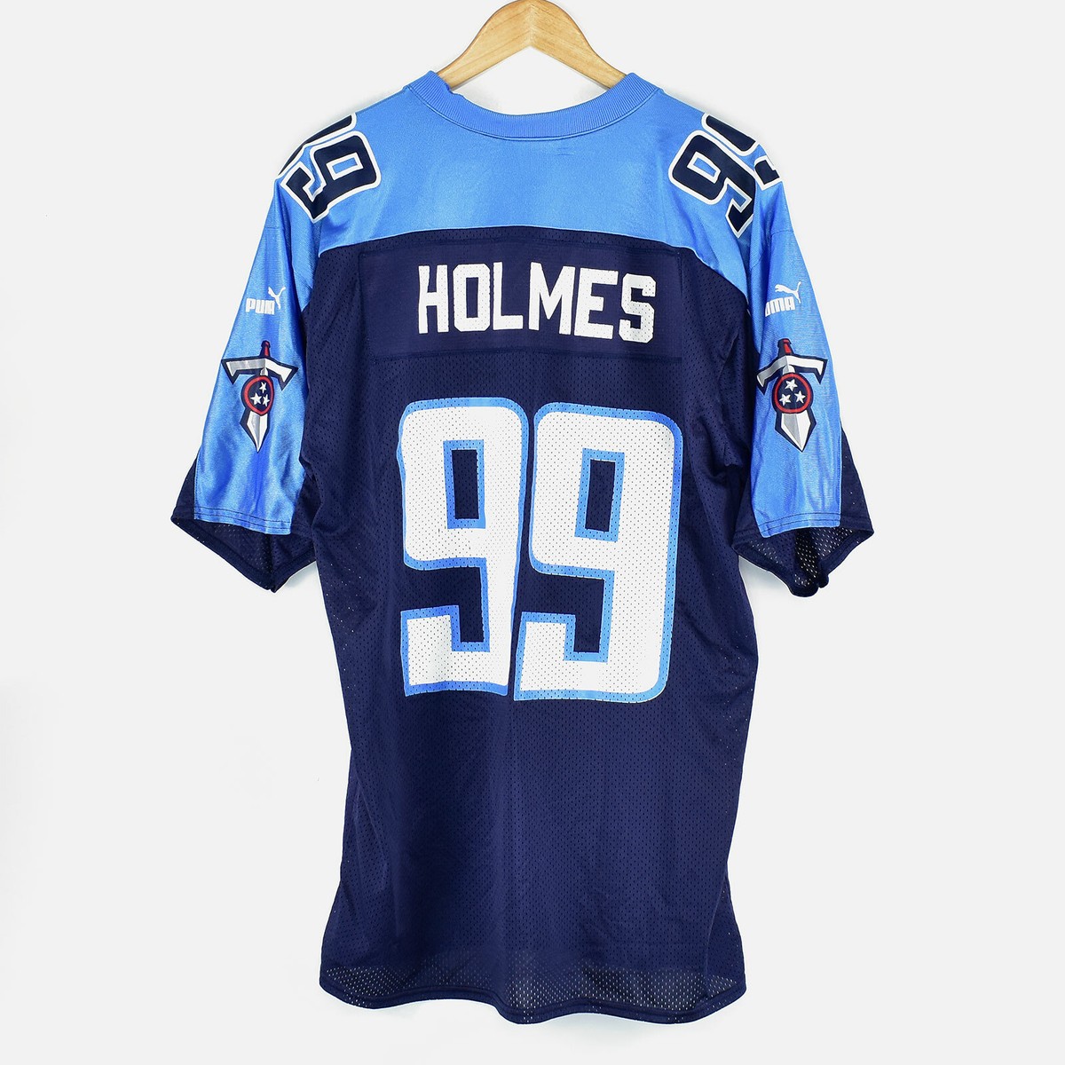 Tennessee Titans 1999 Kenny Holmes #99 Athletic Football Logo Puma