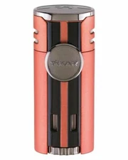 Xikar HP4 Quad Jet Flame Table Top Cigar Lighter - Chopper Orange - New