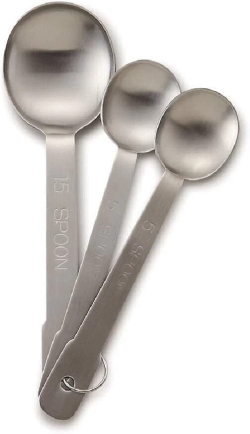 Suncraft Measuring Spoon Set of 3 Aisai Senka AL-165 Silver