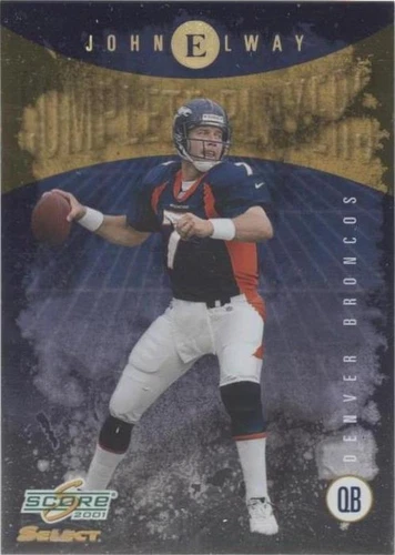 2001 Score Select John Elway #CP-25