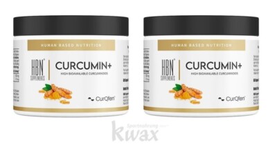 (EUR 476,67/kg) 2er-Pack - HBN - Curcumin+ - 2 x 60 Kapseln CurQfen 