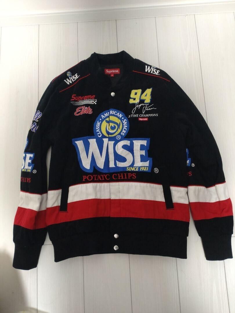 Supreme Wise Racing Jacket 13AW Black Patches Size M | eBay Supreme Wise Racing Jacket 13AW Black Patches Size M | eBay