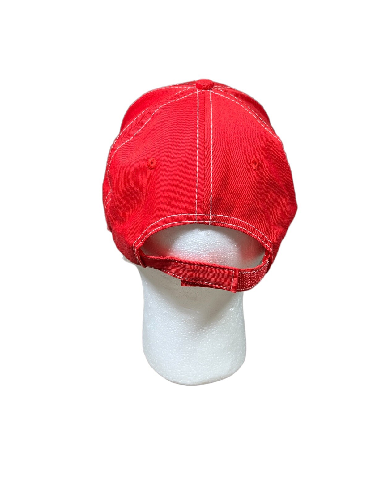 Budweiser Hat Adjustable Baseball Red with White … - image 4