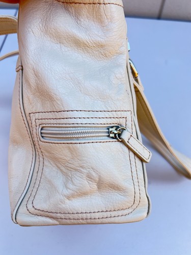 ST. JOHN'S BAY Soft Leather Purse Handbag Bag Tan Women's Woman - Picture 7 of 15