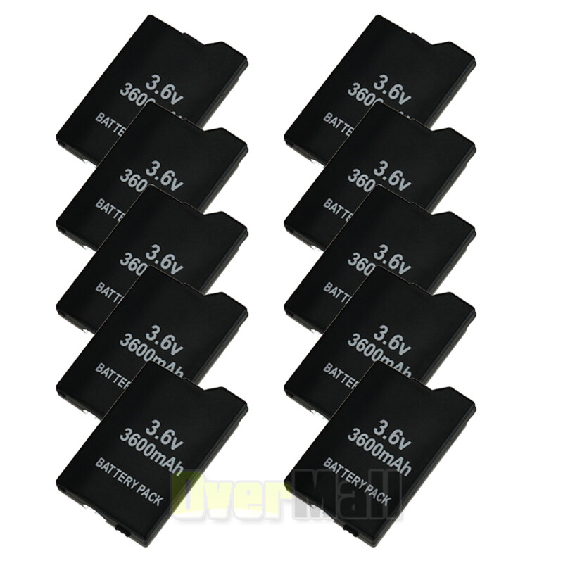 10PCS OEM PSP 2000 2001 3000 Replacement Battery Wholesale Bulk