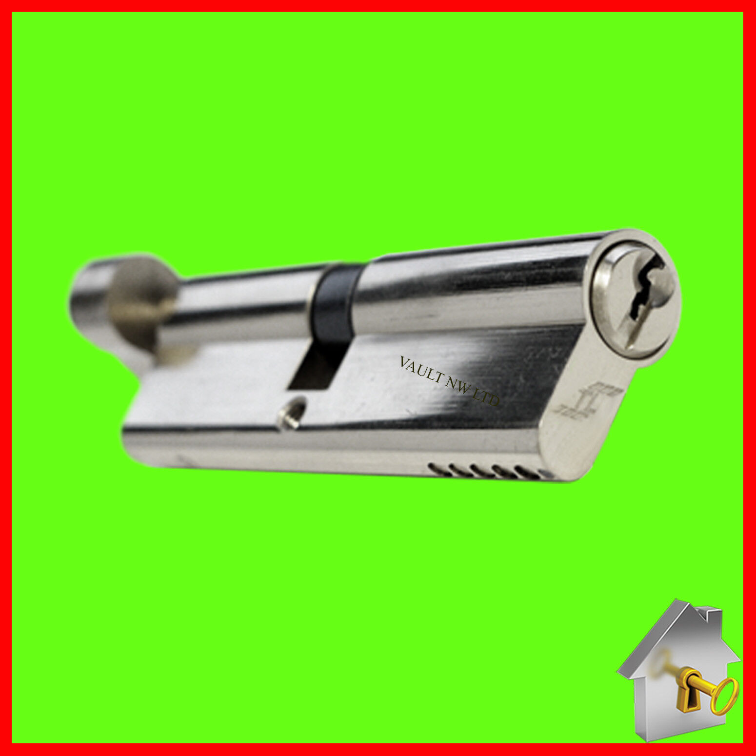 Keyed Alike Thumbturn Euro Cylinder, Variable Cylinder Size