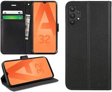 For Samsung Galaxy A32 Case Leather Wallet Book Flip Stand Cover for A32 Phone