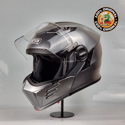 Simpson Helmet Darksome Mod Bandit (Gunmetal) - Picture 7 of 9