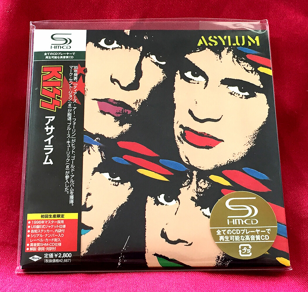 Kiss Asylum SHM MINI LP CD JAPAN UICY-93527