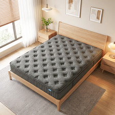 Mattress Schwarz Matratze 25CM 90x200 120x200 140x200 160x200 180x200 H3 Falzbar