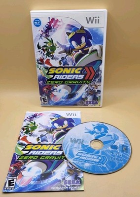Sonic Riders: Zero Gravity (Nintendo Wii) CIB COMPLETE Tested & Works