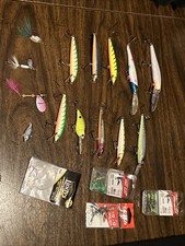Rapala Fishing Lure Lot Flicker Minnow Matzuo Strike King Crankbait X10🚀💯