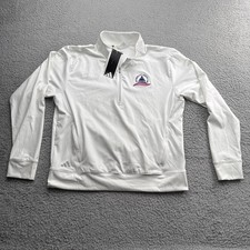 Adidas Ultimate 1/4 Zip Golf Shirt Womens Medium L/S Pullover Sweatshirt Jacket