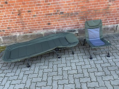 Kogha Karpfenliege + Angelstuhl Set NEU OVP Liege Stuhl Top Preis