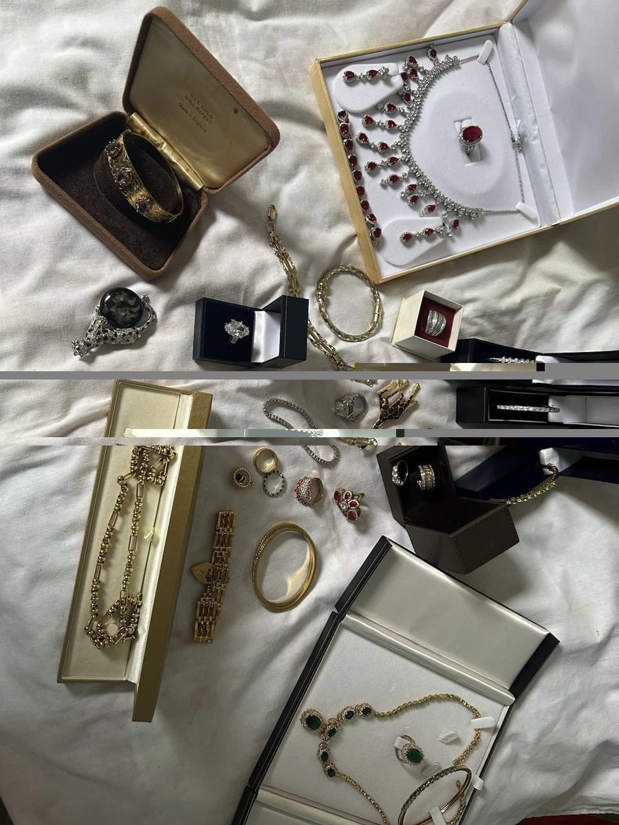 LOT De Bracelets Vintage / Fantaisie - Style Rétro - Matières Variées (métal, Cristal, Perles...)