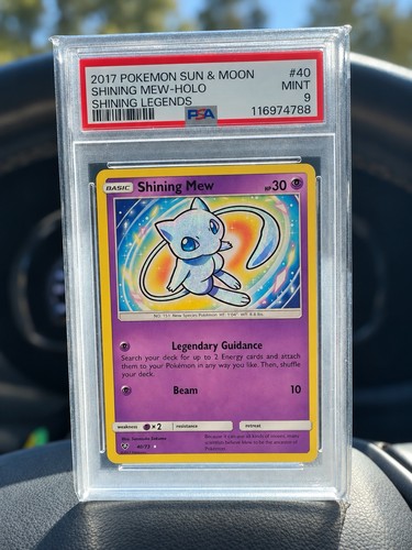 Pokemon Shining Mew 40/73 (2017) Shining Legends Holo PSA 9 Graded