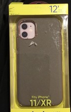 Protect ONN iPhone 11/XR Gray Phone Case with Gold Trim 12' Drop Protection