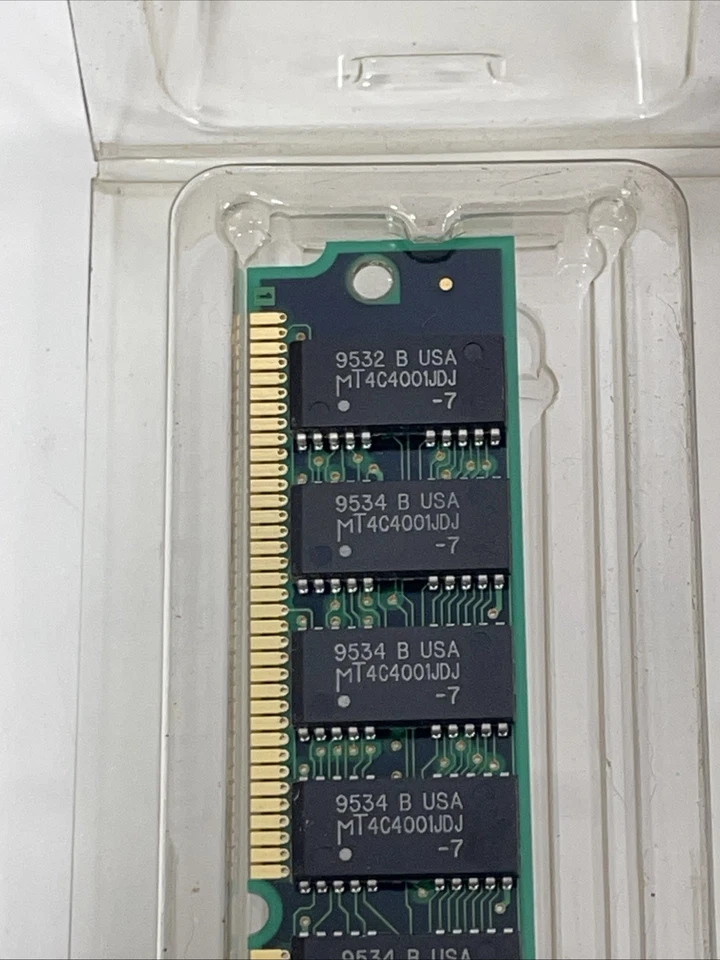 Simm DESKTOP Memory SIMM RAM module 9532 B MT4C001JDJ USA Lot of 2 - Image 2 of 4