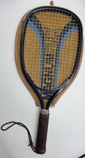 Vintage Ektelon Racquetball Racket with Cover Leather Handle Small