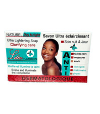 Jabón ultra aclarador Lilies Fleur de Lys Bodycare unisex, día y noche. 200g
