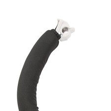 Maniglia per passeggino nero bracciolo rimovibile paraurti