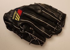 Mizuno MZ122 Baseball Glove Professional Model Steerhide Black Leather RHT