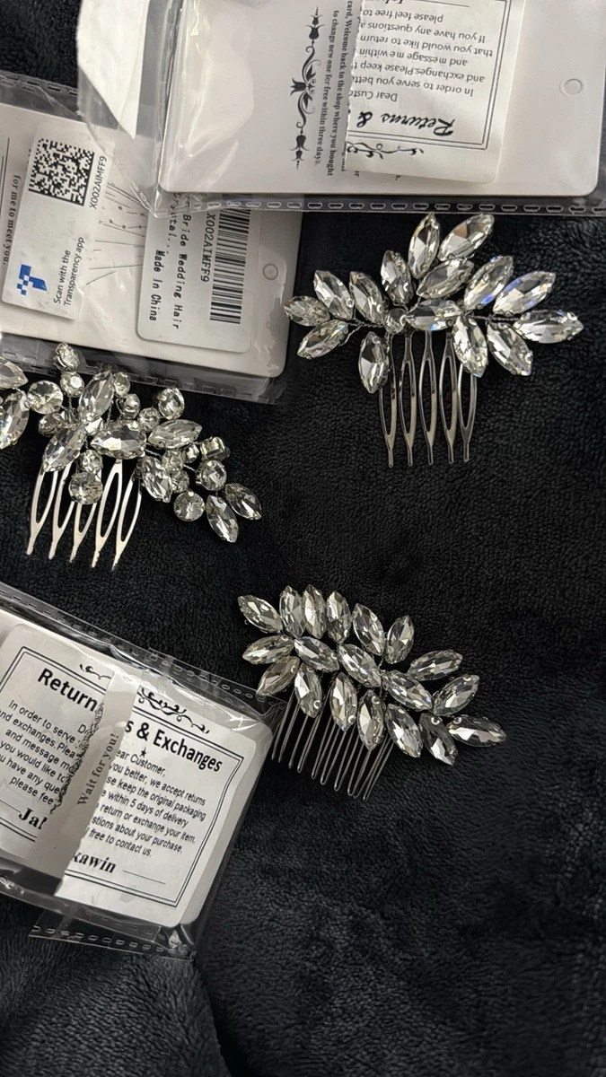 Satin Bridal Hair Accessories for sale | eBay display picture 1