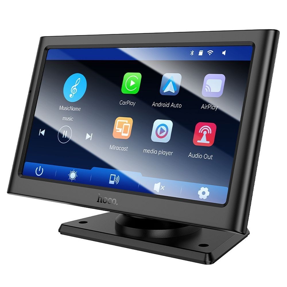 OFFERTA Hoco HU2 Schermo 7" Auto CarPlay e Android Auto Wireless - 3