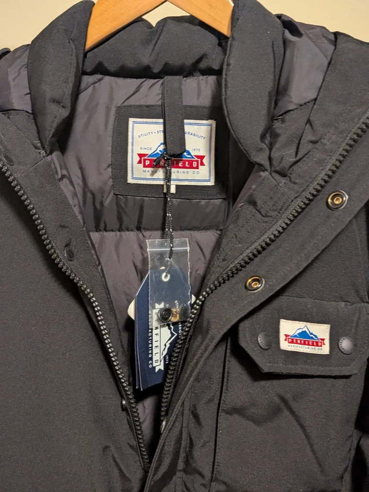 Chaqueta Parka Penfield Negra Apex Abajo Aislante Hombre Pequeña Foto 3 de 3