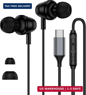 for Samsung Ear Buds Wired Earbuds for Samsung Galaxy S26 Ultra S25 FE Edge S25+