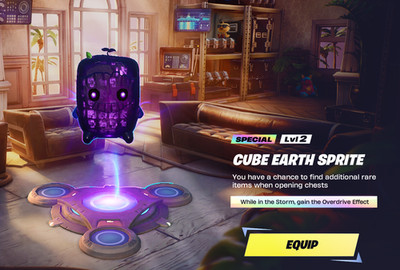 Fortnite - Cube Earth Sprite (YOU GET TO KEEP FOREVER)